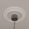 Ekena Millwork Andrea Ceiling Medallion (Fits Canopies up to 8"), 12"OD x 8"ID x 1/2"P, Primed White CM12AD - alternate 8